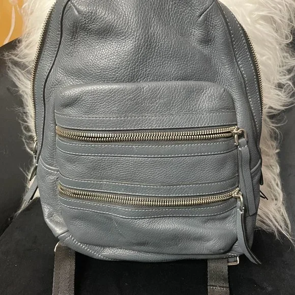 Marc Jacobs 4 Compartment Backpack Blue Marc Jacobs Quilted Nylon Small Backpack M0011321 $225 | eBay main image 4